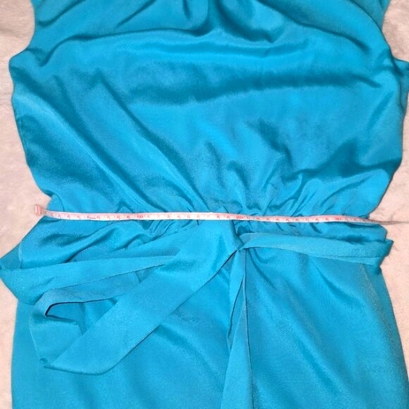 Vintage GUESS Turquoise Mini Dress Size S - Picture 6 of 10